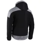 cvg_5BAN0102XL BANJO FEKETE/SZÜRKE SOFTSHELL DZSEKI, NARANCS CIPZÁR_2XL