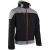 cvg_5BAN0104XL BANJO FEKETE/SZÜRKE SOFTSHELL DZSEKI, NARANCS CIPZÁR_4XL