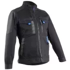 cvg_5CAJ0102XL CASITA FEKETE/KÉK NŐI MUNKAKABÁT_2XL