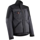 cvg_5CRJ15000L CRISTOBAL SÖTÉTSZÜRKE RIPSTOP MUNKAKABÁT__L