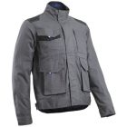 cvg_5ESJ05000L ESCALA ACÉLSZÜRKE/KÉK RIPSTOP MUNKAKABÁT_L