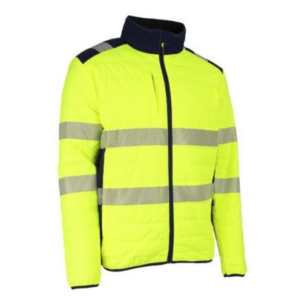 cvg_5FLA1603XL FLAKE FLUO SÁRGA/SÖTÉTKÉK THERMO DZSEKI_3XL