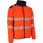 cvg_5FLA17000L FLAKE FLUO NARANCS/SÖTÉTKÉK THERMO DZSEKI_LL