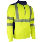 cvg_5FRI1600XL FRISS FLUO SÁRGA/SÖTÉTKÉK PULÓVER_XL