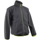 cvg_5FRO15000S FROGGY SÖTÉTSZÜRKE/LIME SZÍNŰ SOFTSHELL DZSEKI_S