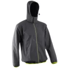 cvg_5FRO1503XL FROGGY SÖTÉTSZÜRKE/LIME SZÍNŰ SOFTSHELL DZSEKI_3XL