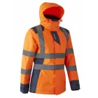 HORA FLUO NARANCS/SÖTÉTKÉK NŐI TÉLIKABÁT_2XL