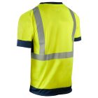 KOMO II HI-VIZ SÁRGA RÖVID UJJÚ PÓLÓ CO/PES GRS_4XL