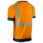 KOMO II HI-VIZ NARANCS RÖVID UJJÚ PÓLÓ CO/PES GRS_S