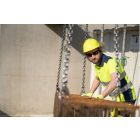 cvg_5OKI16000L OKI FLUO SÁRGA/SÖTÉTKÉK RÖVID UJJÚ GALLÉROS PÓLÓ_L