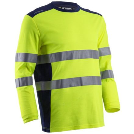 cvg_5RIK1602XL RIKKA HOSSZÚUJJÚ PÓLÓ HI-VIZ SÁRGA ÉS KÉK SZÍNBEN_2XL