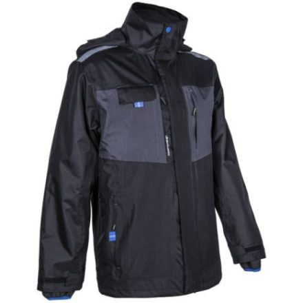cvg_5WAN01000L WANI FEKETE/SZÜRKE/KÉK 3/1 RIPSTOP TÉLIKABÁT_L