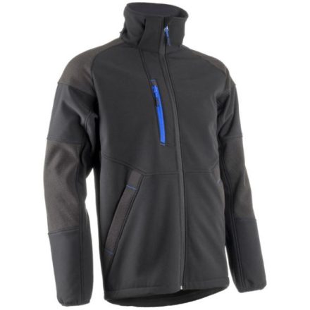 cvg_5YKY01000M YUKI II SOFTSHELL DZSEKI FEKETE/KÉK SZÍNBEN_M
