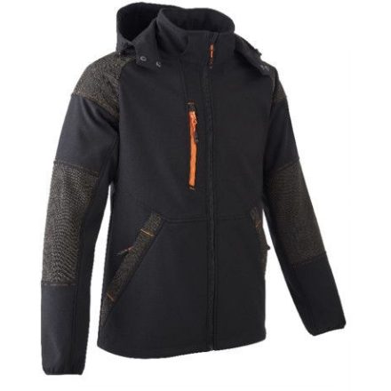 cvg_5YKY3103XL YUKI II SOFTSHELL DZSEKI FEKETE/NARANCS_3XL