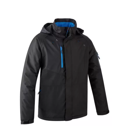 KABÁT RIPSTOP GRS YUZU II FEKETE/KÉK_3XL