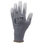 cvg_6030 SZÜRKE PRECÍZIÓS POLIÉSZTER KESZTYŰ, PU MÁRTOTT TENYÉRREL_10