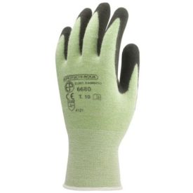   cvg_6678 SZERELŐKESZTYŰ, EUROBAMBOU, TENYÉREN FEKETE NITRILLEL_8 (ST)