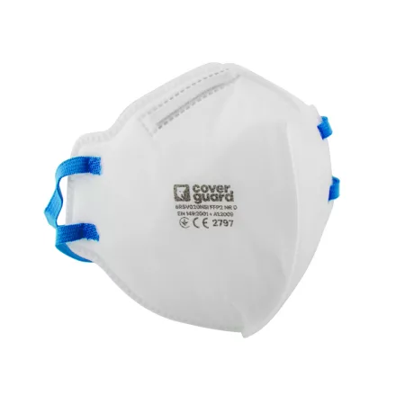 FFP2 NR D függőlegesen összehajtható pormaszk (20 db/doboz)