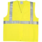 cvg_70206 FÉNYVISSZAVERŐ MELLÉNY FÜGGŐLEGES CSÍKKAL ECO- SÁRGA_XL