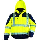 cvg_7AIBYXXXL AIRPORT BÉLELT FLUO DZSEKI SÁRGA/KÉK_XXXL