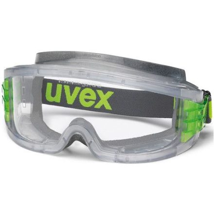 cvg_9301714 UVEX ULTRAVISION SZEMÜVEG,SZÜRKE GUMIPÁNTOS,VÍZTISZTA LENCSE