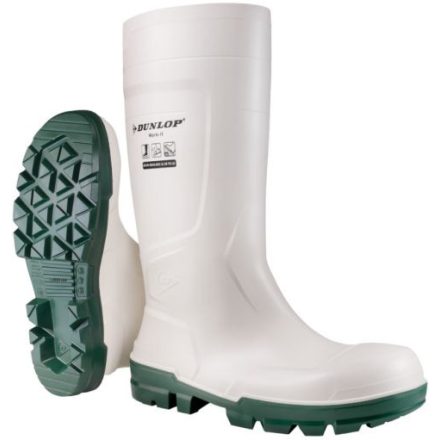 cvg_9DWK040044 DUNLOP WORKIT SAFETY S4 FEHÉR PVC CSIZMA_44