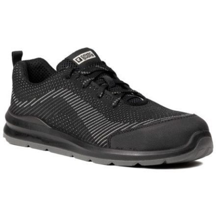 cvg_9MIL110036 MILERITE S1P FEKETE/SZÜRKE SPORT VÉDŐFÉLCIPŐ_36