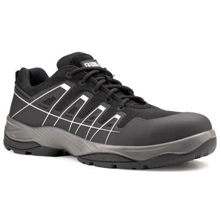 cvg_9SCH100038 SCHORL S3 FEKETE SPORT VÉDŐCIPŐ FÉNYVISSZAVERŐ CSÍKKAL_38