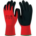 cvg_GAN1LACI08 MÁRTOTT FEKETE LATEX, PIROS TEXTIL KÉZHÁTTAL_8 (csgt)