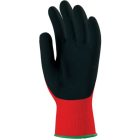 cvg_GAN1LACI09 MÁRTOTT FEKETE LATEX, PIROS TEXTIL KÉZHÁTTAL_9 (csgt)