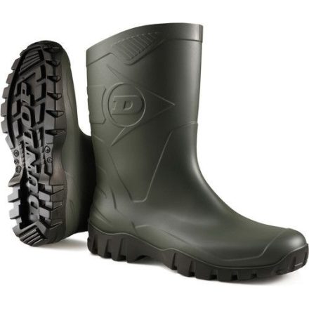 cvg_GAND95337 DUNLOP DEE K580011 RÖVIDSZÁRÚ ZÖLD PVC CSIZMA_37