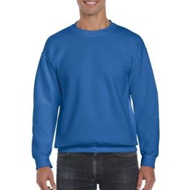   gi12000ro-2xl, GILDAN DRYBLEND (GI12000)  hosszú ujjú uniszex pulóver poliészter/pamut környakas