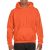 gi12500or-s, GILDAN DRYBLEND HOODED (GI12500)   hosszú ujjú uniszex pulóver poliészter/pamut