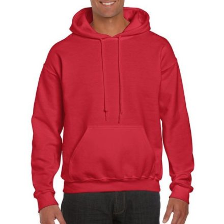 gi12500re-s, GILDAN DRYBLEND HOODED (GI12500)   hosszú ujjú uniszex pulóver poliészter/pamut