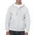 gi18600as-s, GILDAN FULL ZIP (GI18600)  férfi pulóver poliészter/pamut zsebes végig zipzáras