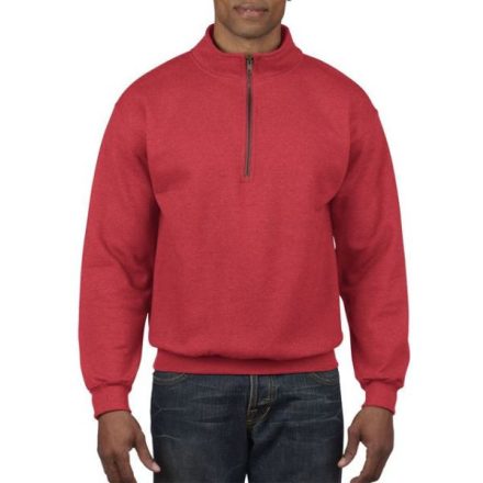 gi18800re-s, GILDAN VINTAGE CADET (GI18800)  hosszú ujjú uniszex pulóver poliészter/pamut