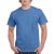 gi2000ir-s, GILDAN ULTRA COTTON (GI2000) nyári rövid ujjú uniszex póló, környakas, Íriszkék/Iris