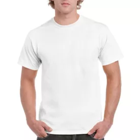   gi2000wh-xl, GILDAN ULTRA COTTON? (GI2000) nyári rövid ujjú uniszex póló, környakas, Fehér/White