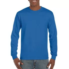   gi2400ro-xl, GILDAN ULTRA COTTON (GI2400) nyári hosszú ujjú uniszex póló, környakas,