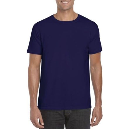 gi64000cob-xl, GILDAN (GI64000) nyári rövid ujjú férfi póló, környakas, Cobaltkék/Cobalt s