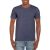 gi64000hnv-2xl, GILDAN (GI64000) nyári rövid ujjú férfi póló, környakas, Hanga kék/Heather Navy