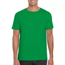   gi64000ig-2xl, GILDAN (GI64000) nyári rövid ujjú férfi póló, környakas, Ír zöld/Irish Green