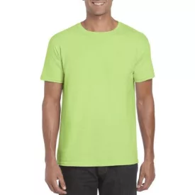   gi64000min-2xl, GILDAN (GI64000) nyári rövid ujjú férfi póló, környakas, Mentazöld/Mint Green