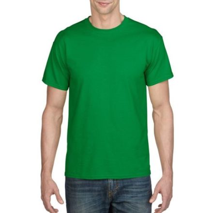 gi8000ig-s, GILDAN (GI8000) nyári rövid ujjú férfi póló poliészter/pamut környakas, Ír zöld/Irish
