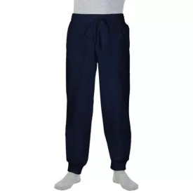   giC18120nv-xl, GILDAN (GIC18120) téli férfi pulóver poliészter/pamut oldalvarrott zsebes,