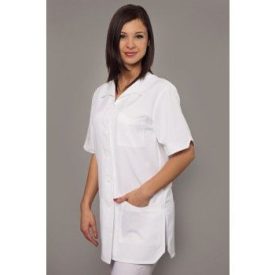   ELÖL GOMBOS NŐI MUNKAKÖPENY, ÚJSZERŰ ZSEB ÉS GALLÉR MEGOLDÁSSAL 214