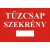Tűzcsap szekrény helyét jelölő, öntapadós matrica