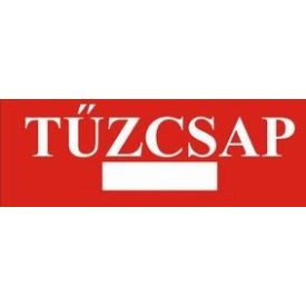 Tűzcsap helyét jelölő, öntapadós matrica