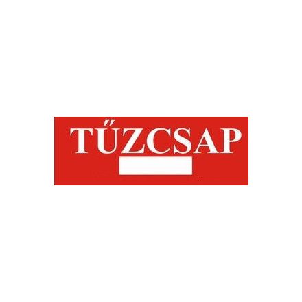 Tűzcsap helyét jelölő, öntapadós matrica
