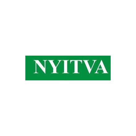 Nyitva feliratú, öntapadós matrica